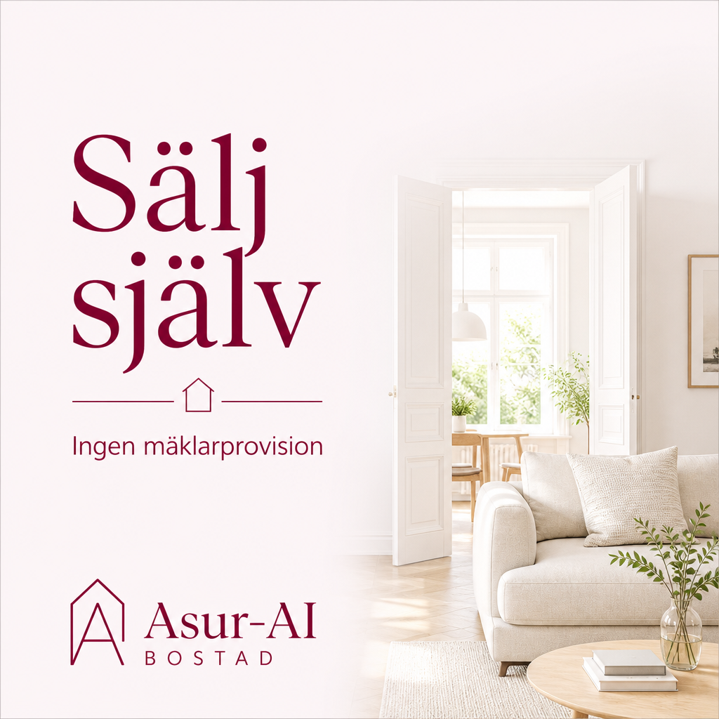 Asur-AI Bostad – sälj själv
